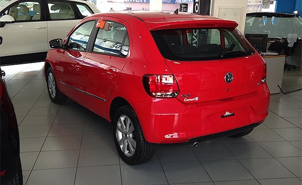 Volkswagen Gol em concessionária de São Paulo (Foto: Giulia Lanzuolo/Auto News Brasil) — Foto: Auto Esporte