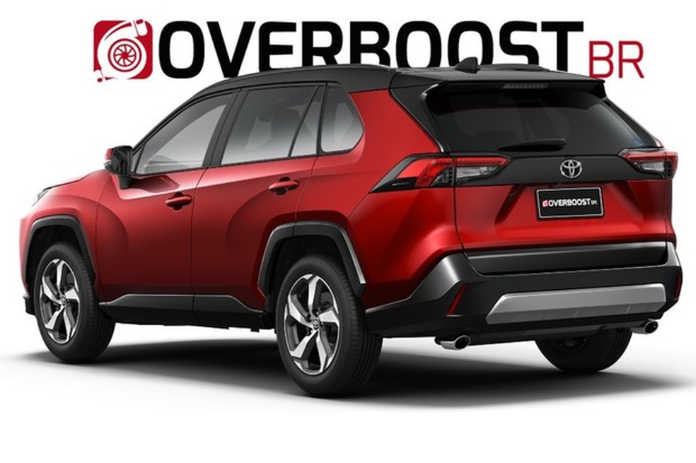 Traseira apresenta diferenças mais sutis em relação ao RAV4 (Foto: Renato Aspromonte/Overboost) — Foto: Auto Esporte