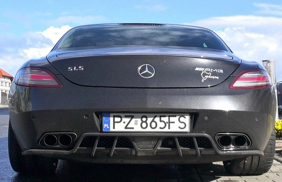 Mercedes Benz SLS AMG (Foto: Divulgação) — Foto: Auto Esporte