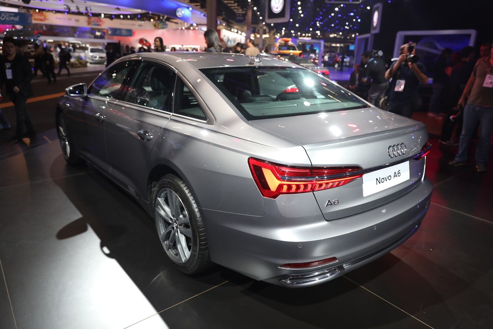 Audi A6 chegará no primeiro semestre de 2019 em duas versões — Foto: Fábio Tito/G1