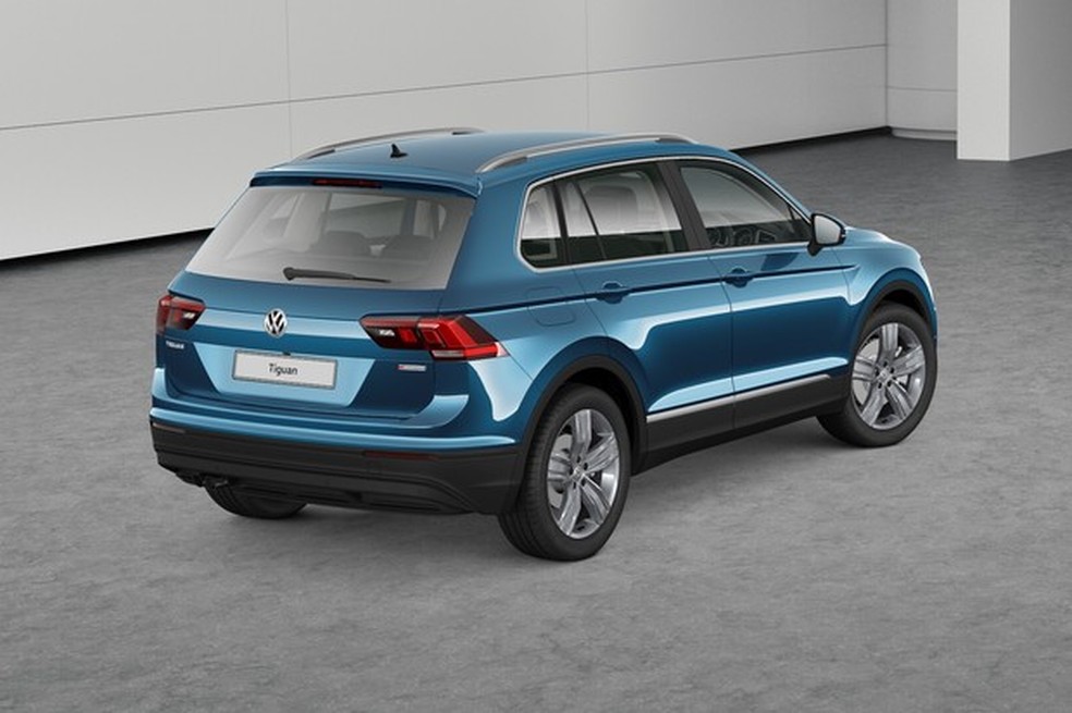 VW Tiguan à venda no Brasil é produzido no México (Foto: Divulgação/Volkswagen) — Foto: Auto Esporte