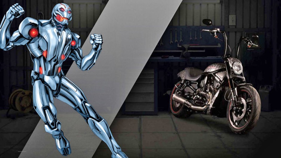 Ultron - Harley-Davidson Night Rod Special, a.k.a. Intelligence