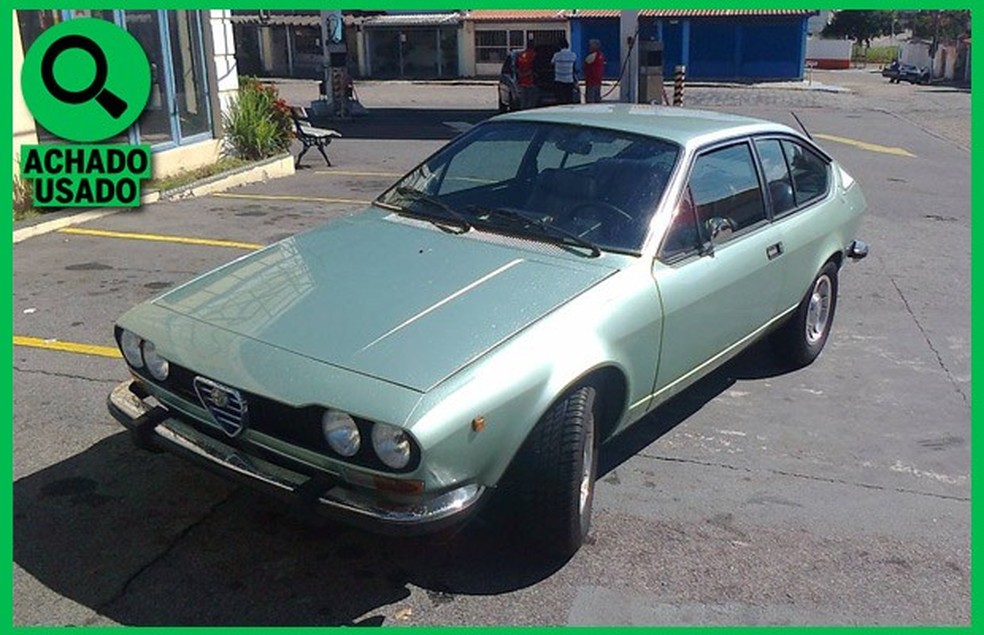 Achado usado: Alfa Romeo Alfetta GT 1976 (Foto: Reprodução) — Foto: Auto Esporte