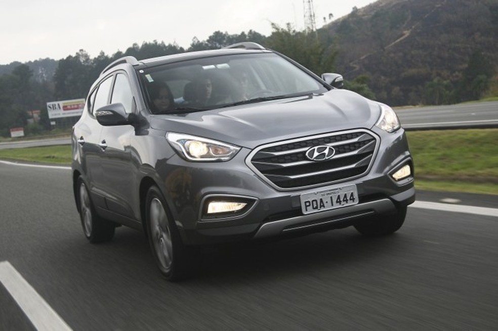ix35 2017 usa o mesmo motor, mas tem mais espaço para passageiros e carga (Foto: Divulgação) — Foto: Auto Esporte