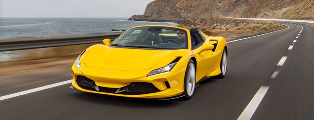 Ferrari F8 Spider dianteira — Foto: Divulgação