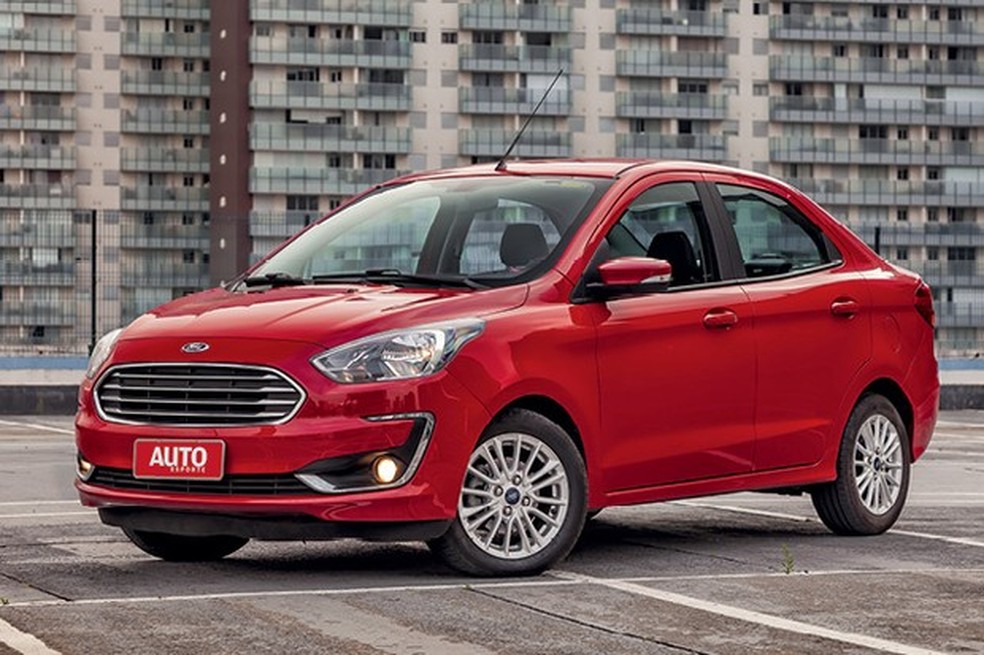 O Ka Sedan pode ter motores 1.0 ou 1.5 (Foto: Leo Sposito) — Foto: Auto Esporte
