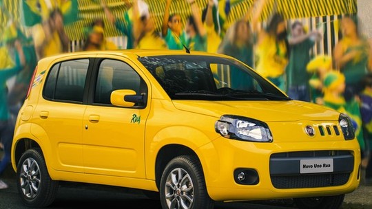 Pegando carona na Copa do Mundo, Fiat lança edição especial do Uno por R$ 33.590