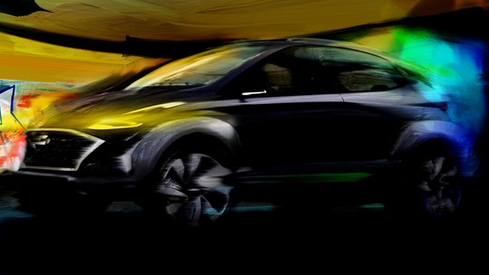 Hyundai vai mostrar no Salão do Automóvel conceito de SUV que antecipa próximo HB20