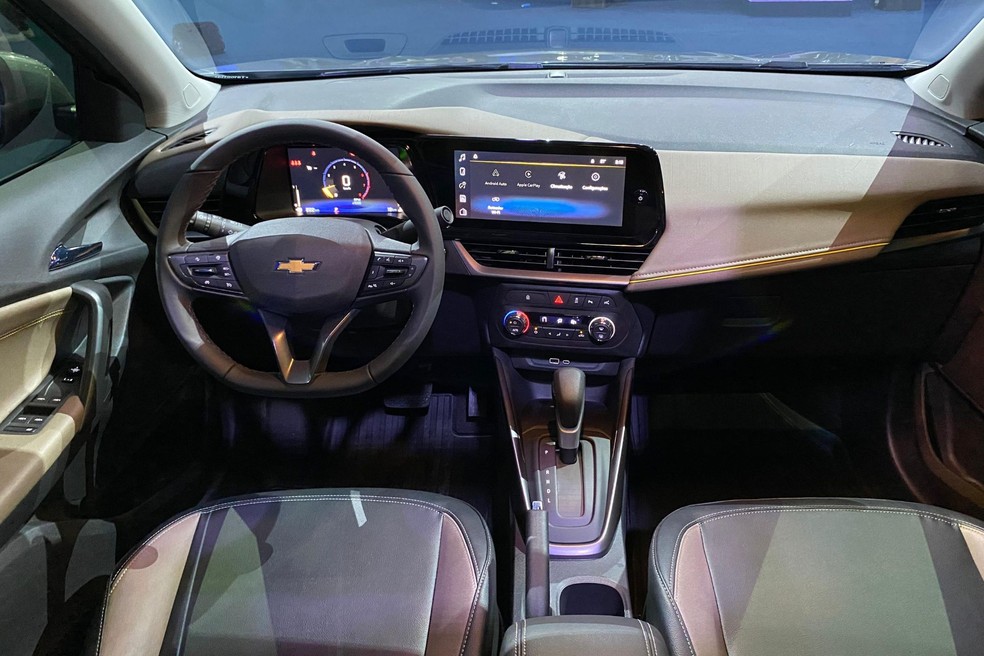 Chevrolet Tracker Premier 2026 tem painel mais tecnolgico e cluster digital  Foto: Andr Schaun/Autoesporte