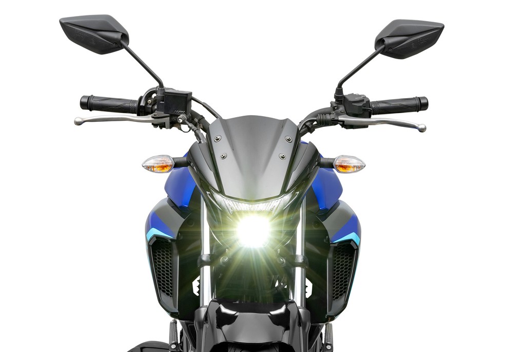 Yamaha Fazer 250 lançada em 2021 traz projetor de LED na dianteira — Foto: Divulgação