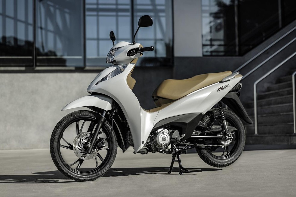 Honda Biz é uma das motos mais vendidas do Brasil — Foto: Divulgação