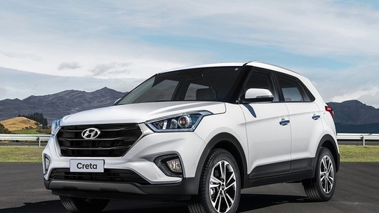 Os 50 carros mais vendidos de agosto: mercado em queda; Hyundai Creta bate recorde e é líder dos SUVs
