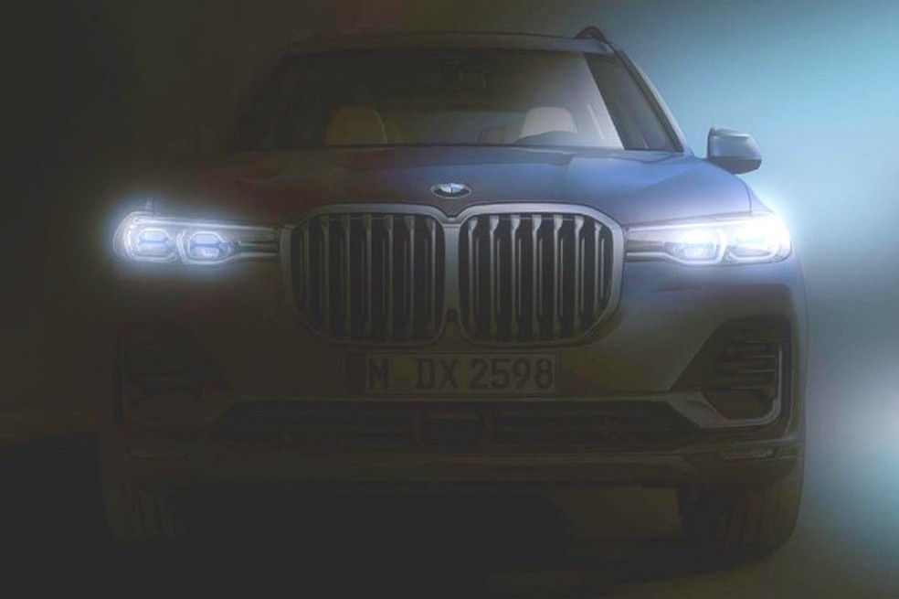 BMW divulga primeira imagem do X7 (Foto: Reprodução) — Foto: Auto Esporte