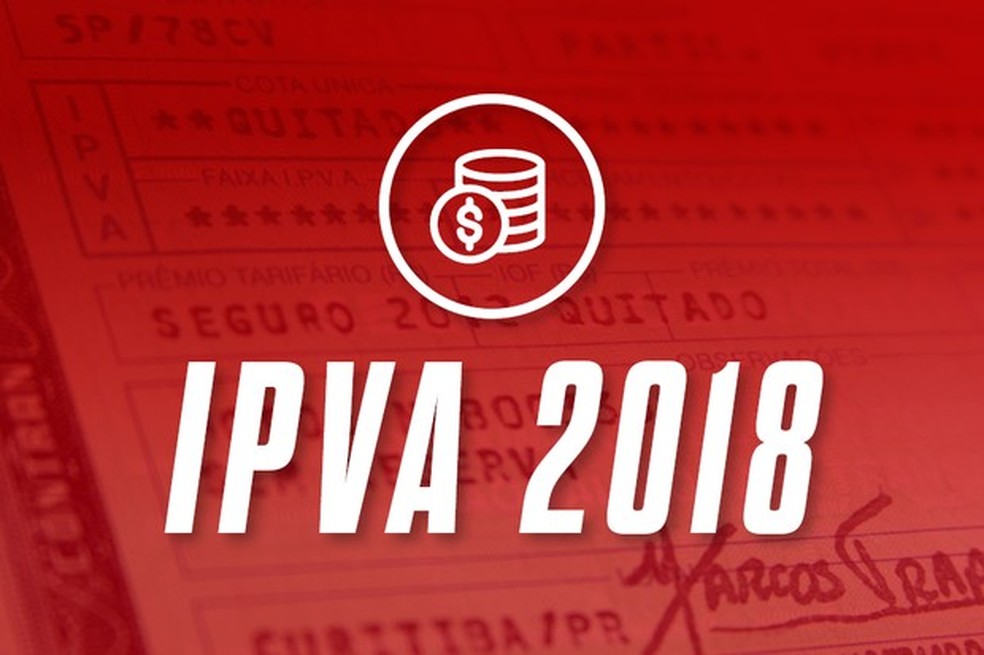 IPVA 2018 (Foto: Auto News Brasil) — Foto: Auto Esporte