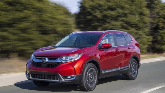 Maior e mais refinado, novo Honda CR-V chega ao Brasil com preço de 
R$ 179.900