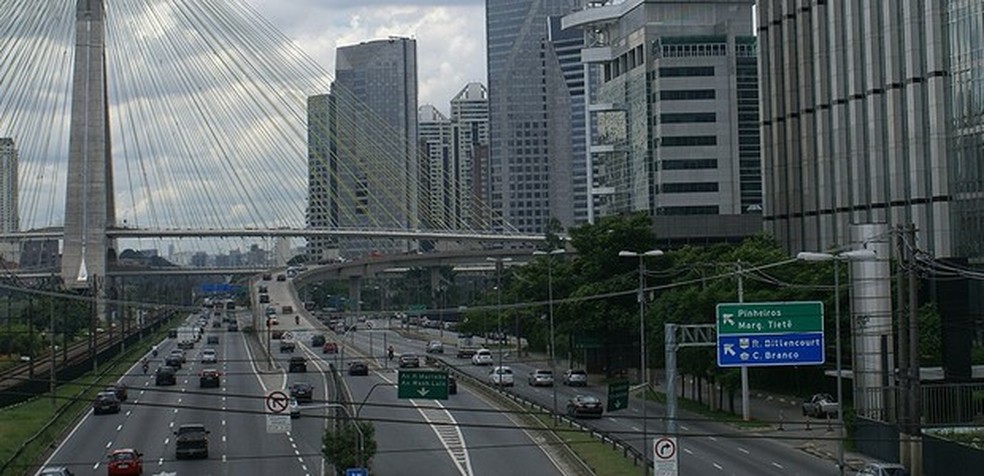 Marginal Pinheiros (Foto: Reprodução) — Foto: Auto Esporte