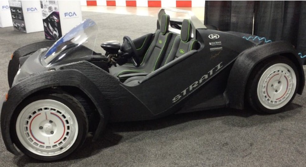 Strati, o primeiro carro 3D do mundo (Foto: Auto News Brasil) — Foto: Auto Esporte