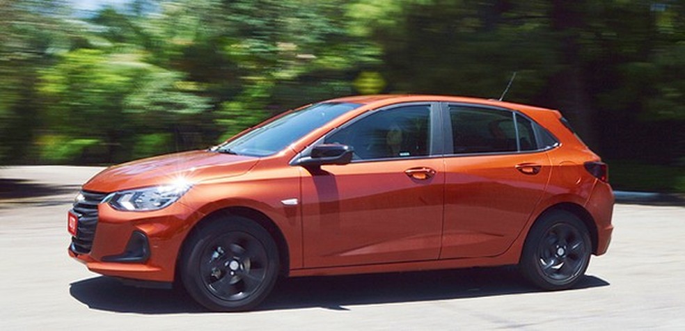 Chevrolet Onix é o carro mais vendido do Brasil há 5 anos (Foto: André Schaun) — Foto: Auto Esporte