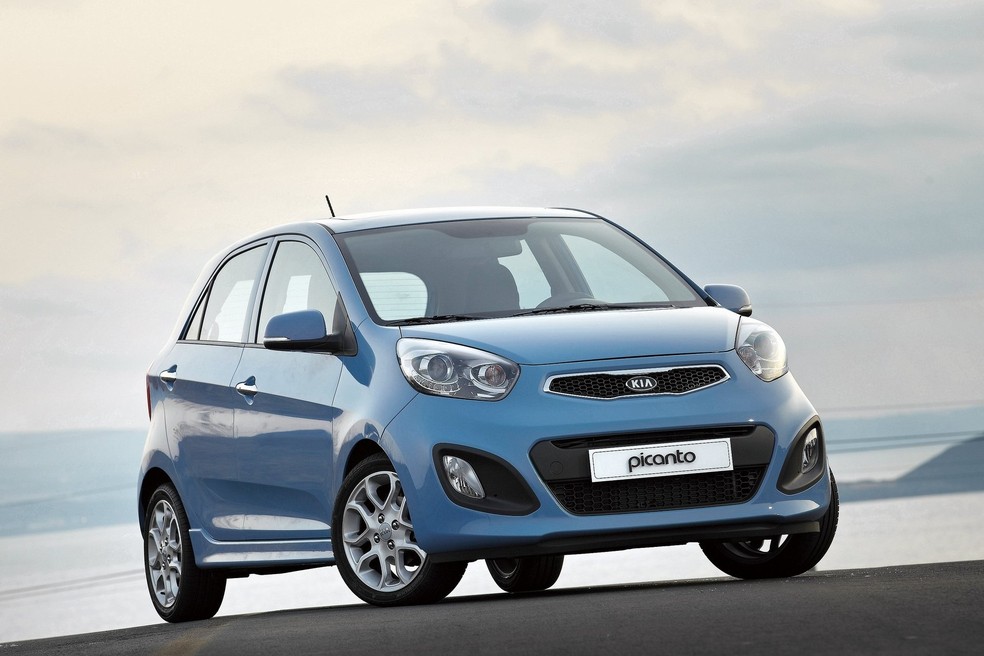 Kia Picanto é um carro compacto automático confiável e de bom custo-benefício  — Foto: Divulgação/Kia