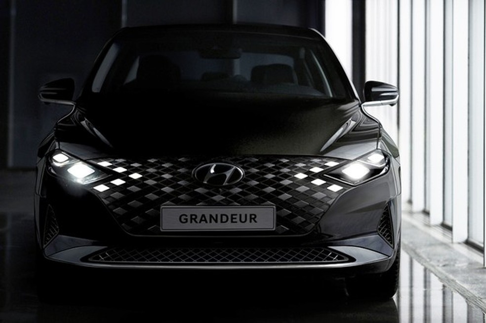 Novo Hyundai Azera, chamado de Grandeur no mercado sul-coreano (Foto: Divulgação) — Foto: Auto Esporte
