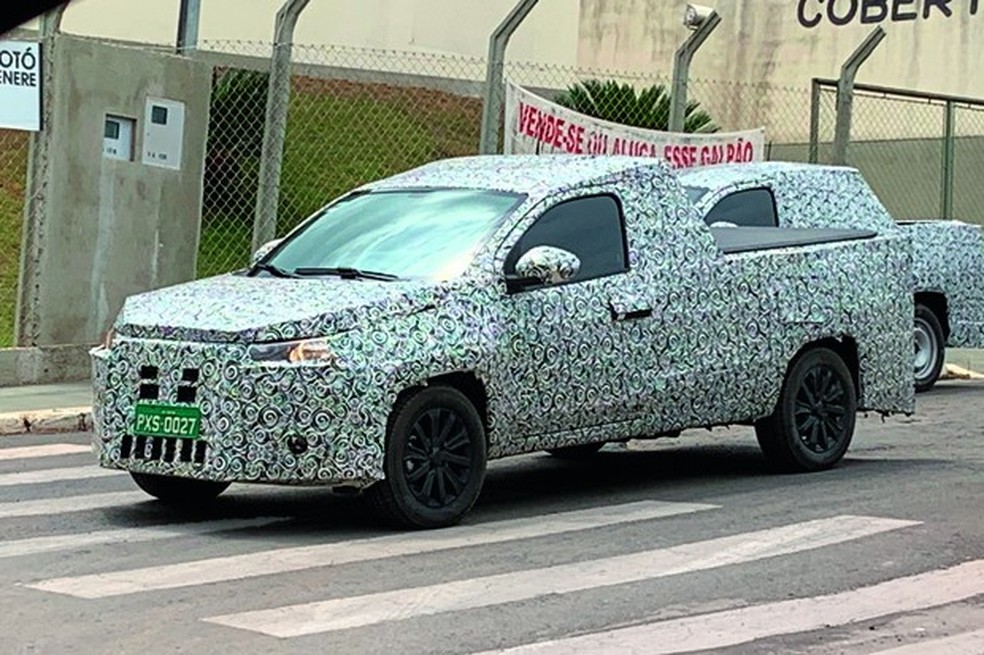 Nova Fiat Strada será lançada em março do ano que vem (Foto: João Paulo/Auto News Brasil) — Foto: Auto Esporte