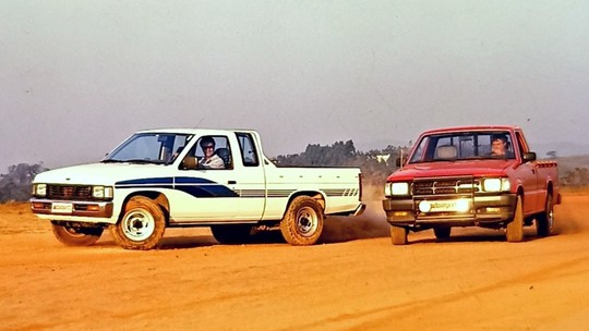 Nissan e Mazda, qual era a melhor picape japonesa importada em 1994?