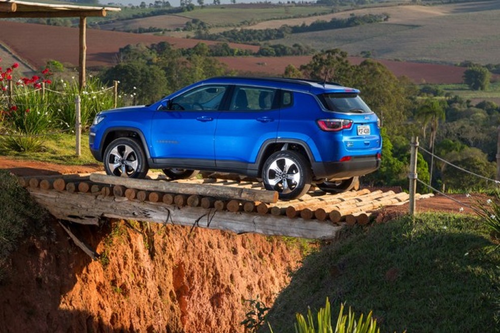 Jeep Compass Longitude turbodiesel (Foto: Marcos Camargo / Auto News Brasil) — Foto: Auto Esporte