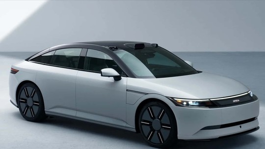 Honda e Sony lançam carro elétrico de R$ 650 mil para concorrer com a Tesla