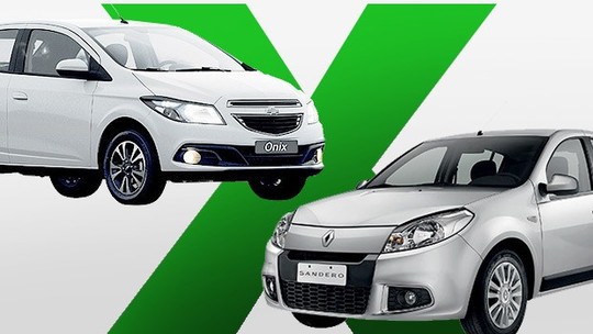 Chevrolet Onix ou Renault Sandero: Qual 1.0 Comprar?