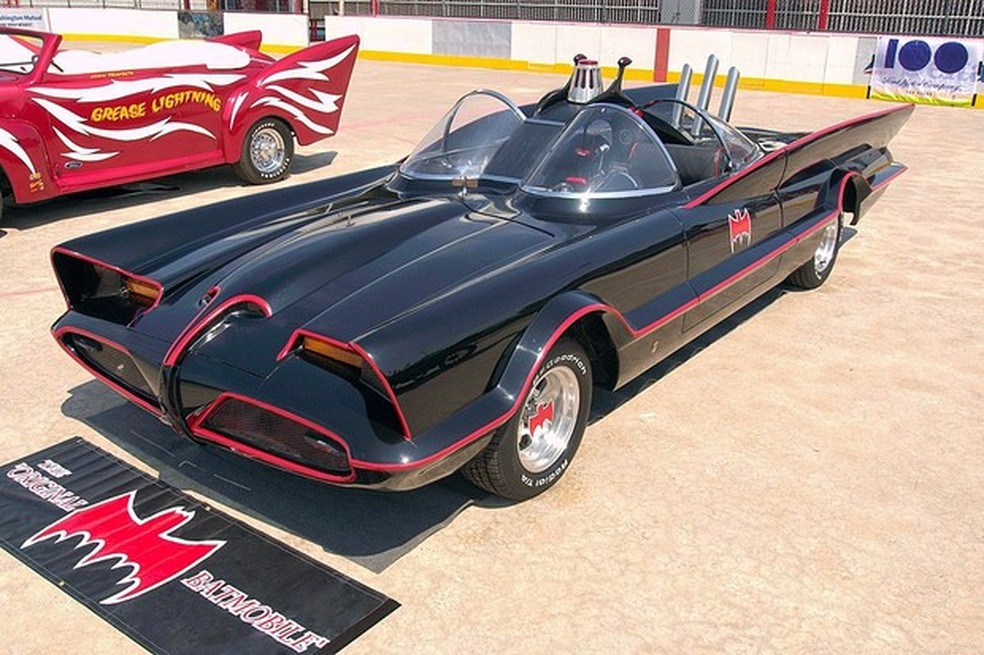 Batmóvel original criado por George Barris (Jennifer Graylock/Wieck) — Foto: Auto Esporte