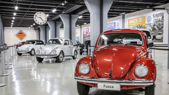 No Dia Nacional do Fusca, VW exibe um dos últimos exemplares e carro mostrado a Itamar