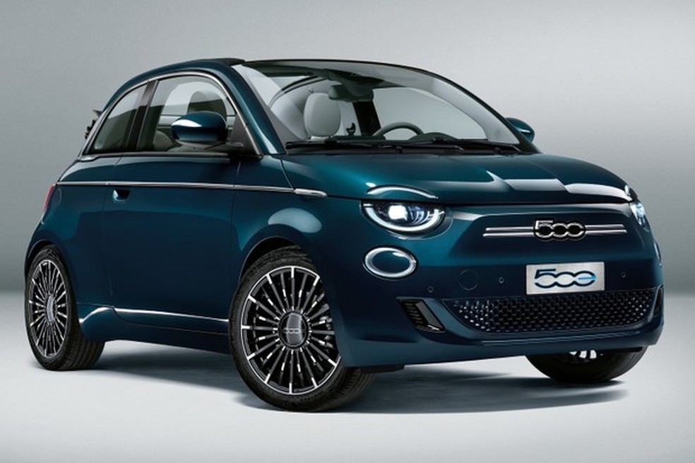 Fiat 500e elétrico (Foto: Divulgação) — Foto: Auto Esporte