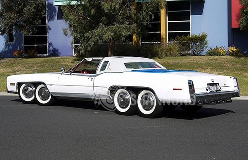 Cadillac Eldorado Biarritz 1977 customizado vai a leilão na Austrália (Foto: Reprodução) — Foto: Auto Esporte