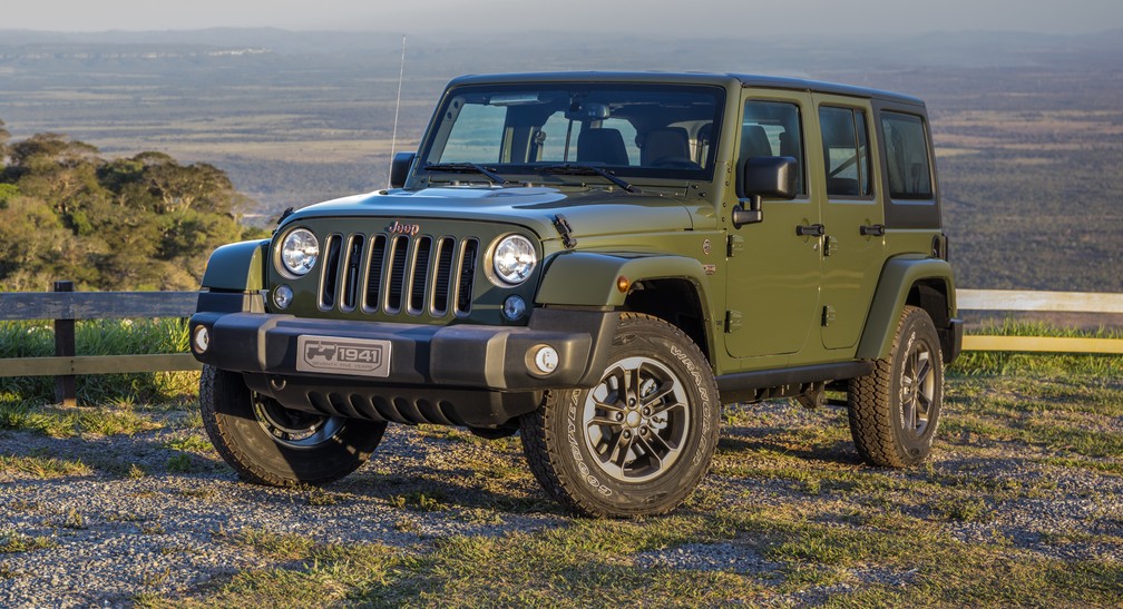 Jeep Wrangler 75 anos — Foto: Divulgação