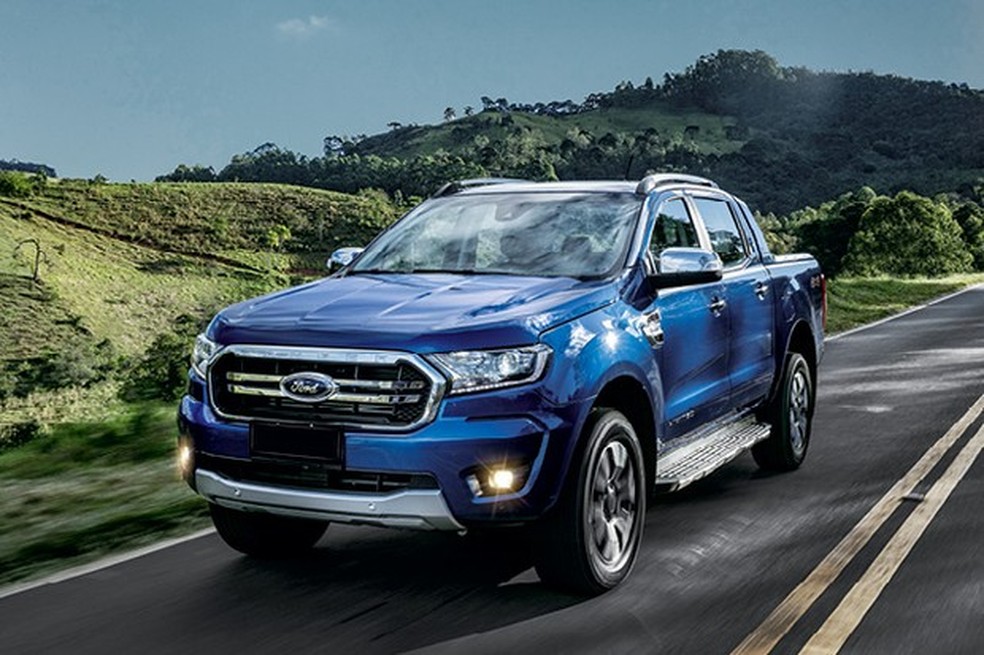 Ford Ranger Limited (Foto: Divulgação) — Foto: Auto Esporte