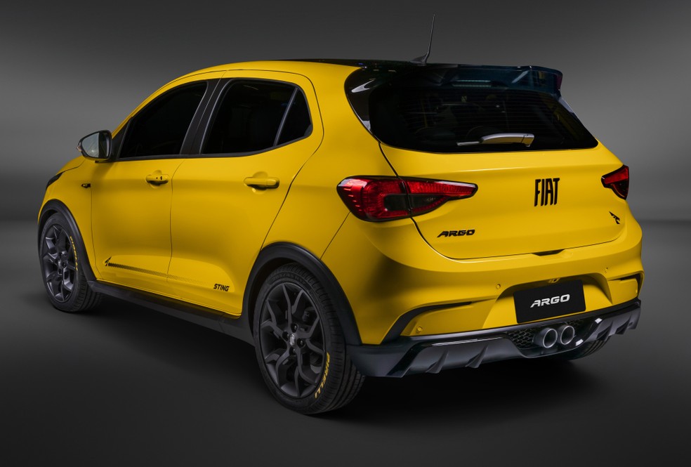 Fiat Argo Sting — Foto: Divulgação/Fiat