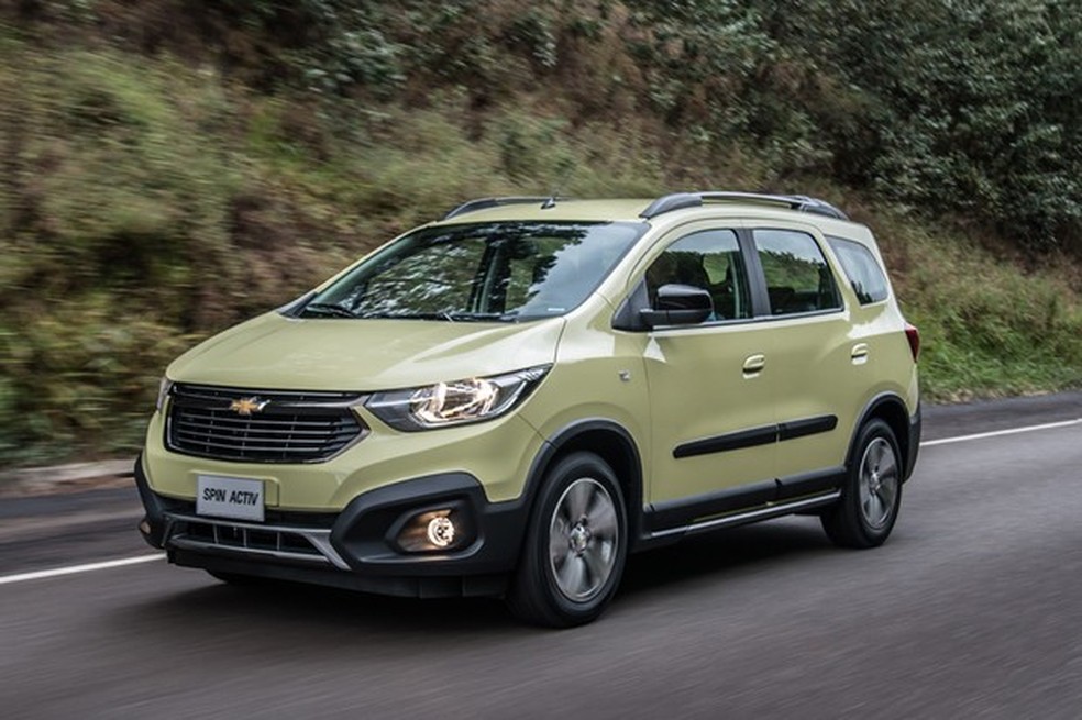 Chevrolet Spin 2019 (Foto: Divulgação) — Foto: Auto Esporte