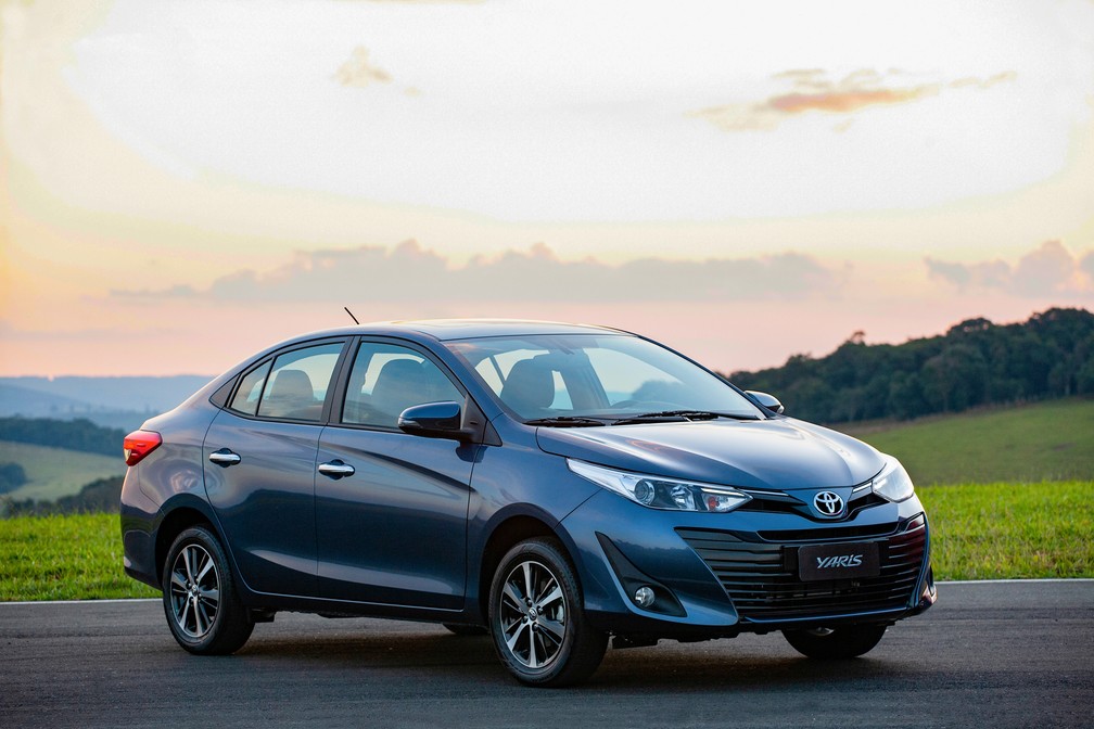 Toyota Yaris sedã — Foto: Toyota/Divulgação