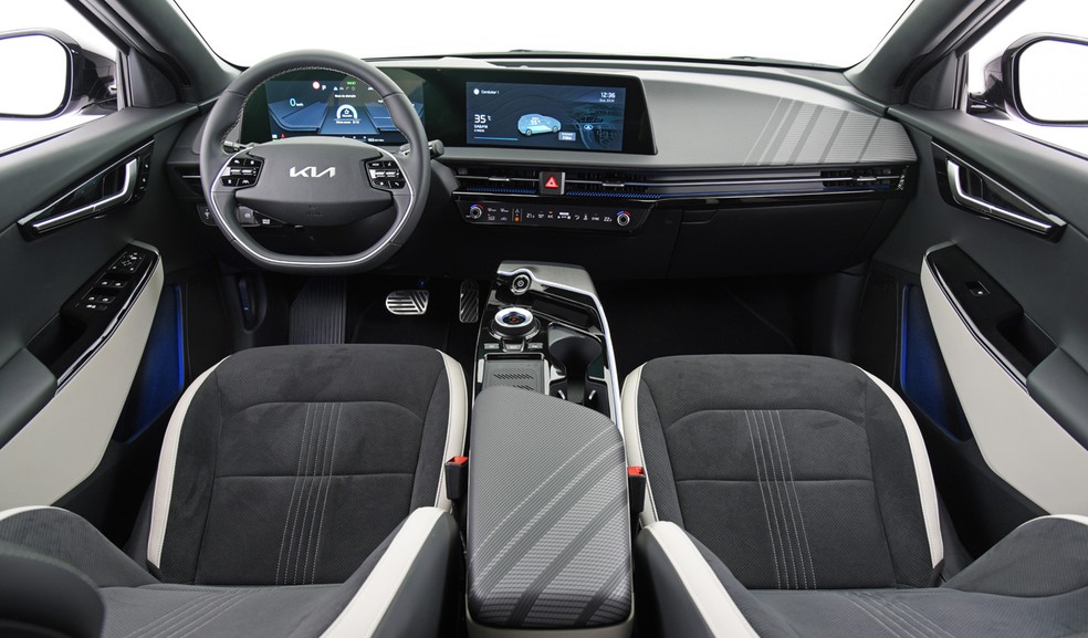 Kia EV6 — Foto: Murilo Góes/Auto News Brasil