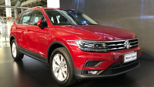 Novo Volkswagen Tiguan chegará em abril