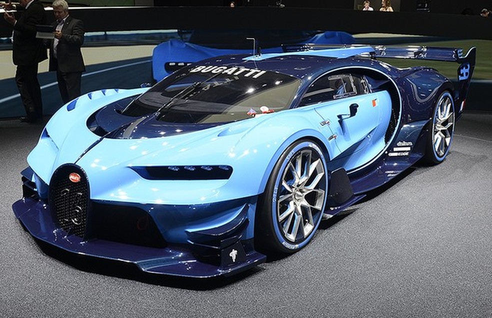 Bugatti Vision Gran Turismo no Salão de Frankfurt 2015 (Foto: Newspress) — Foto: Auto Esporte