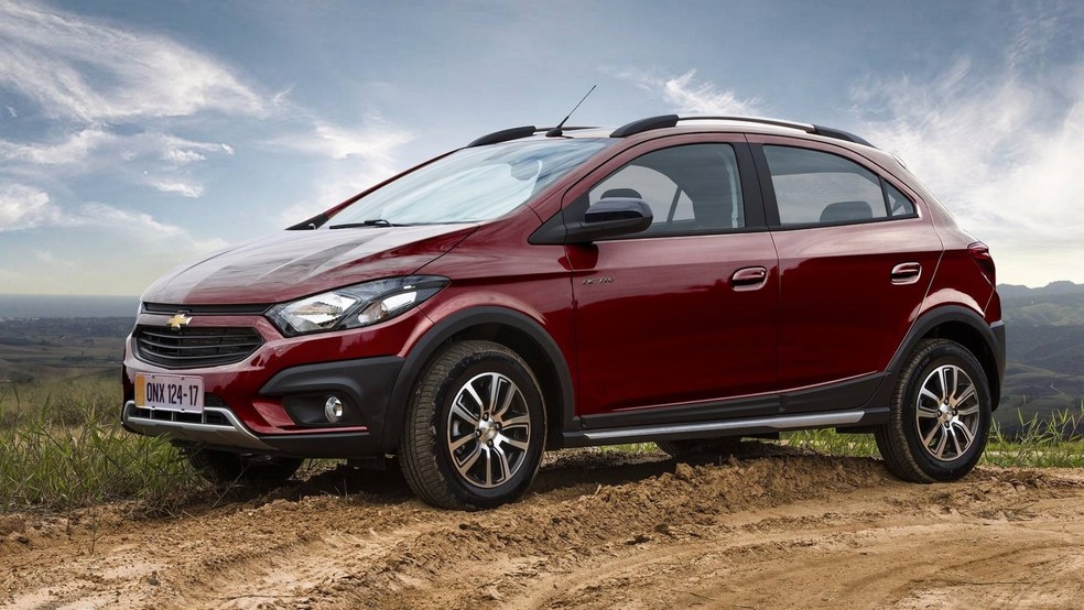 Chevrolet Onix Activ é versão com pegada aventureira — Foto: Divulgação/Chevrolet