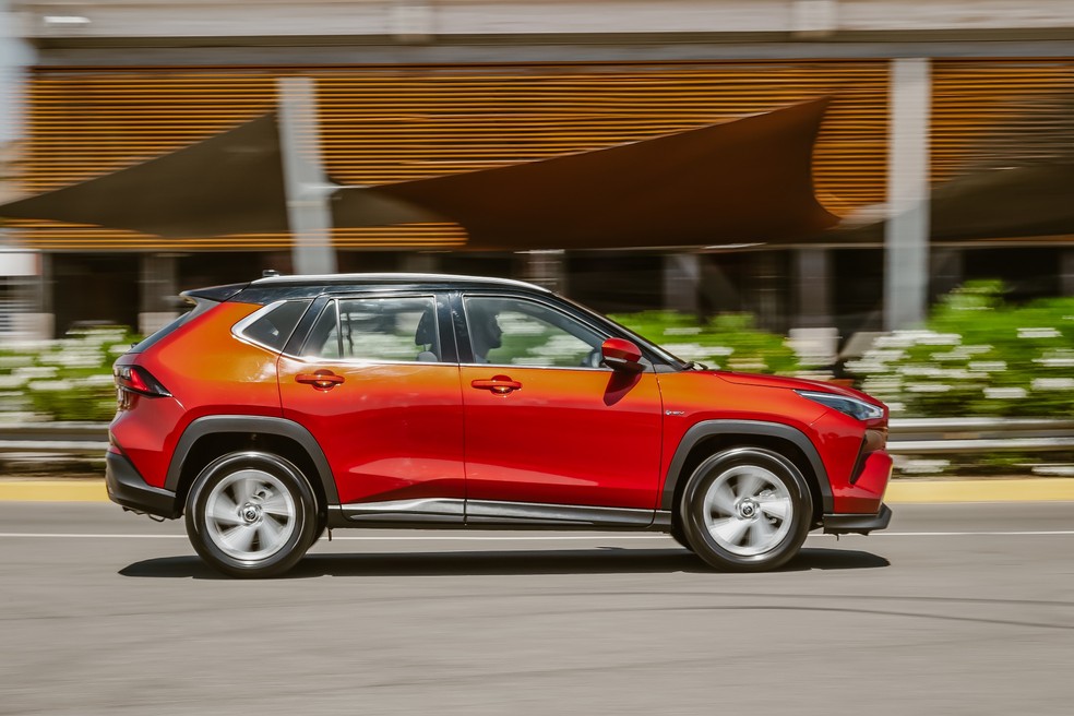 Toyota Yaris Cross tem 2,62 m de entre-eixos  — Foto: Renato Durães