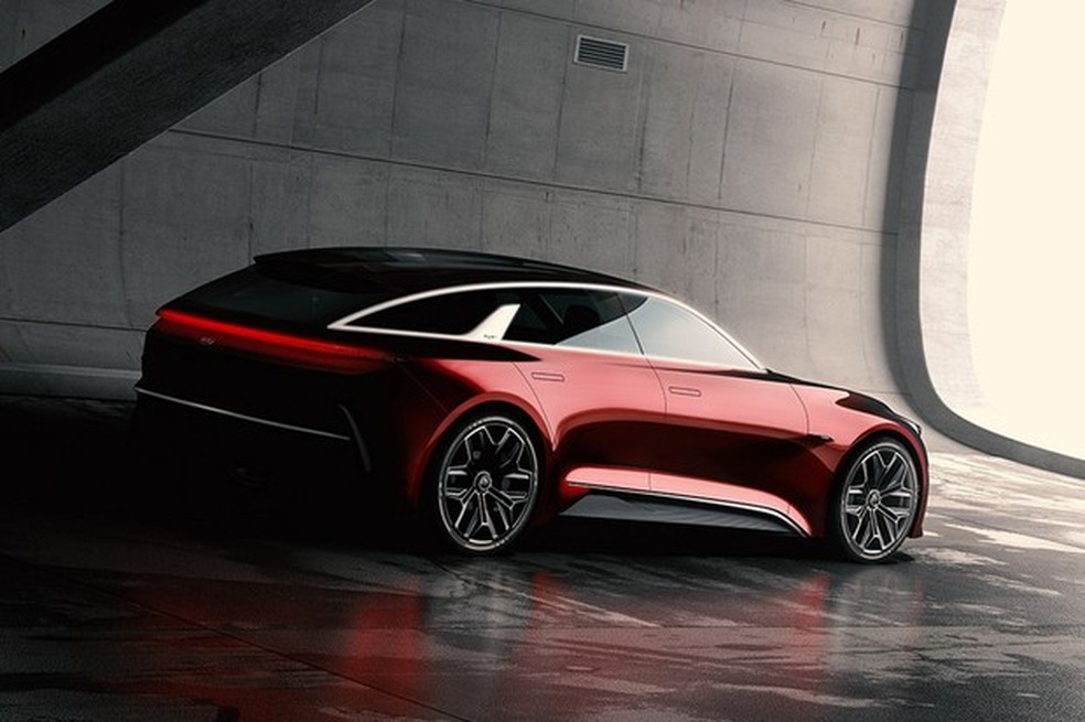 Kia revela conceito para o Salão de Frankfurt, na Alemanha (Foto: Divulgação) — Foto: Auto Esporte