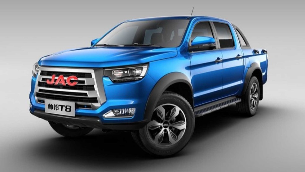 Jac T8 picape — Foto: Divulgação/Jac Motors