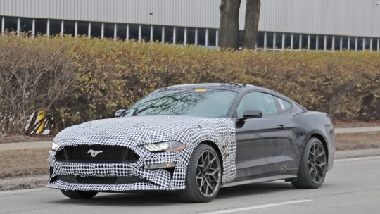 Novo Ford Mustang é flagrado e pode ter tração nas quatro rodas pela primeira vez