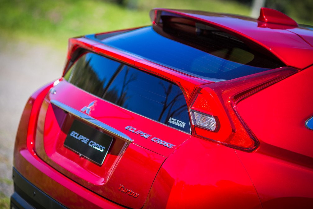 Traseira do Mitsubishi Eclipse Cross — Foto: Mitsubishi/Divulgação