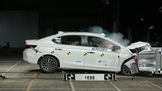 Novo Honda City gabarita em crash-test e já tem data para chegar ao Brasil