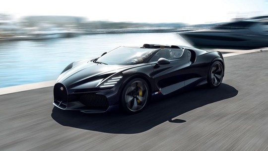 Bugatti Mistral é conversível de 1.580 cv e provável último carro com o lendário motor W16