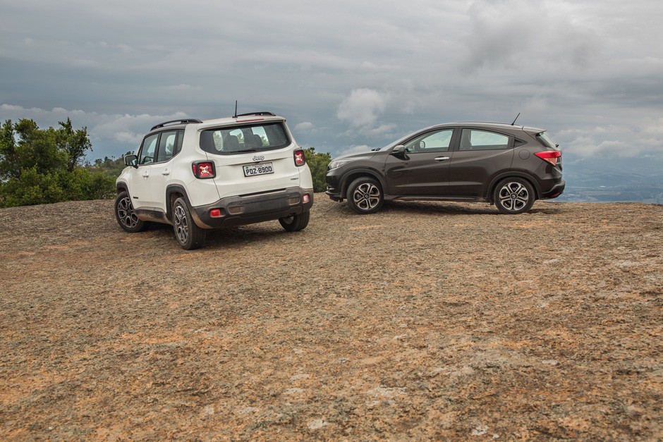 Comparativo: Honda HR-V enfrenta Jeep Renegade